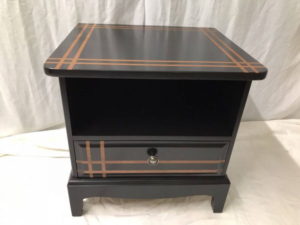 Stag Bedside Table Refurbished By Second Period Furniture
