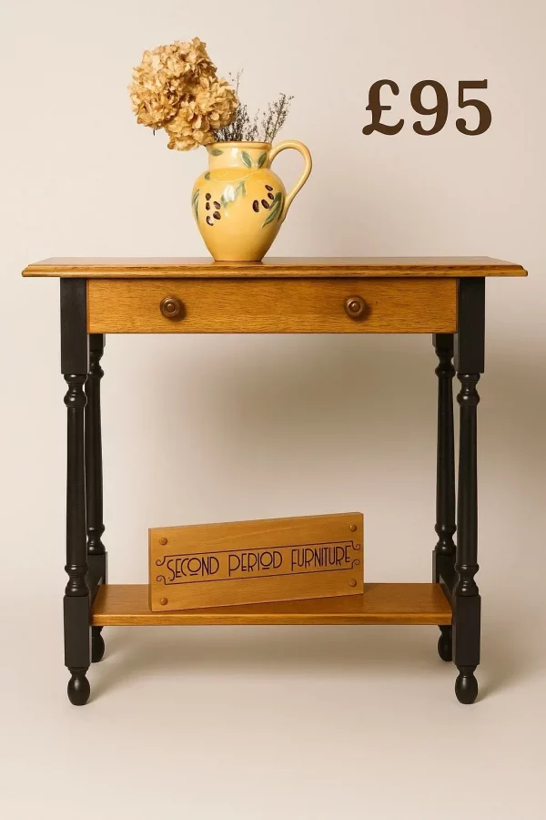 Oak Console Table