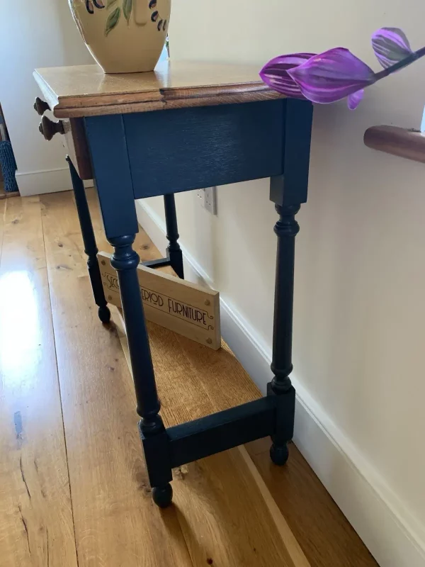 Oak Console Table - Image 5