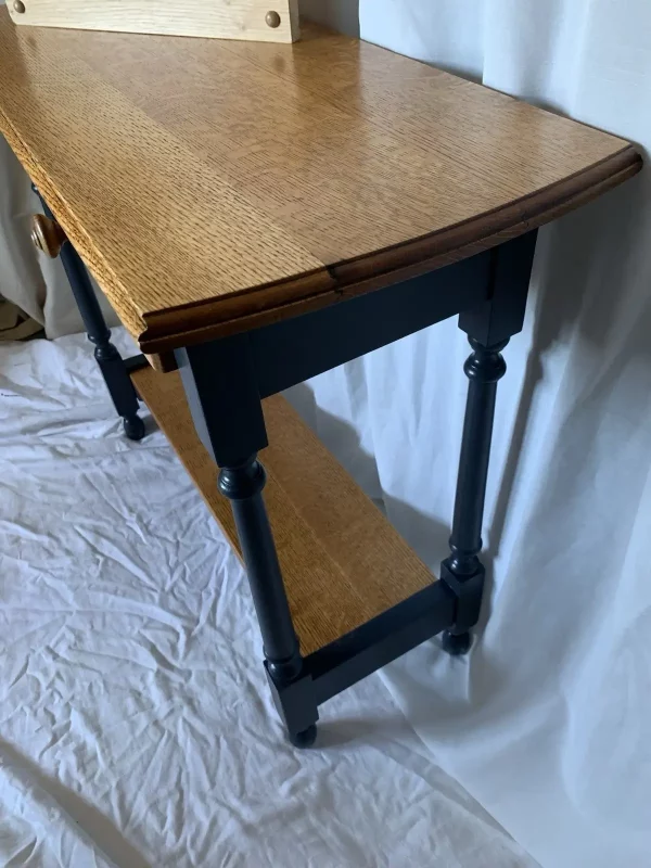 Oak Console Table - Image 4