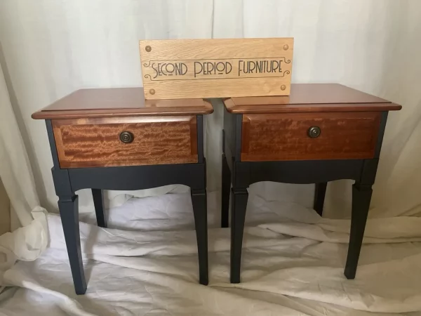 Stag Bedside Tables - Matching Furniture Available - Image 2